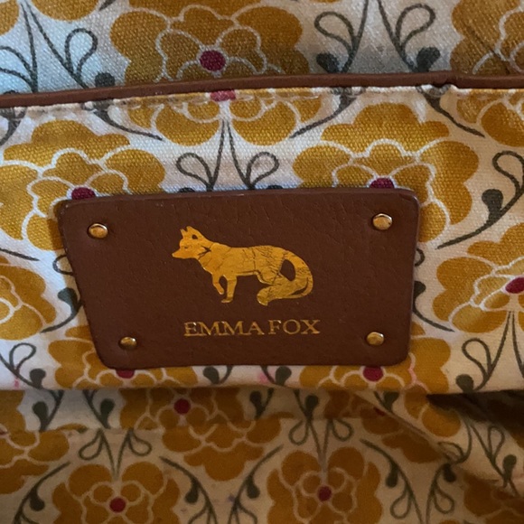 Emma Fox brown leather bag purse - Picture 4 of 11